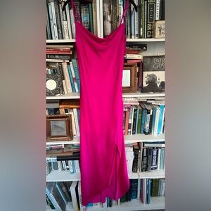 Express Fuchsia Slip Dress